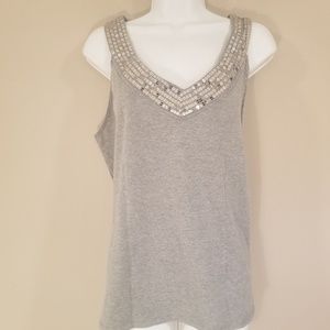 ⬇️3/$25 bundle Sequin tank tunic top plus 22/24